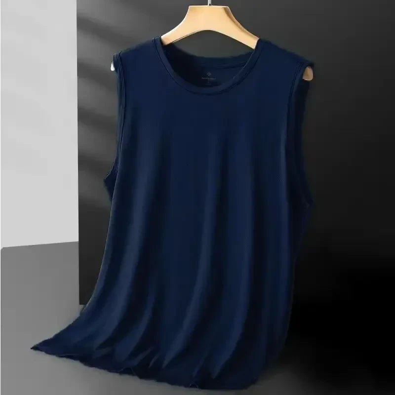 Ice Silk Mesh Tank Top