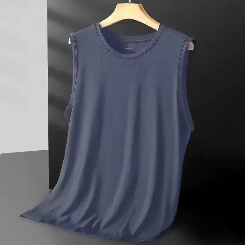 Ice Silk Mesh Tank Top