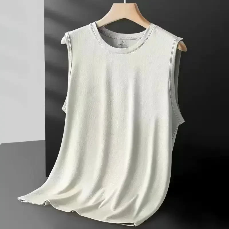 Ice Silk Mesh Tank Top