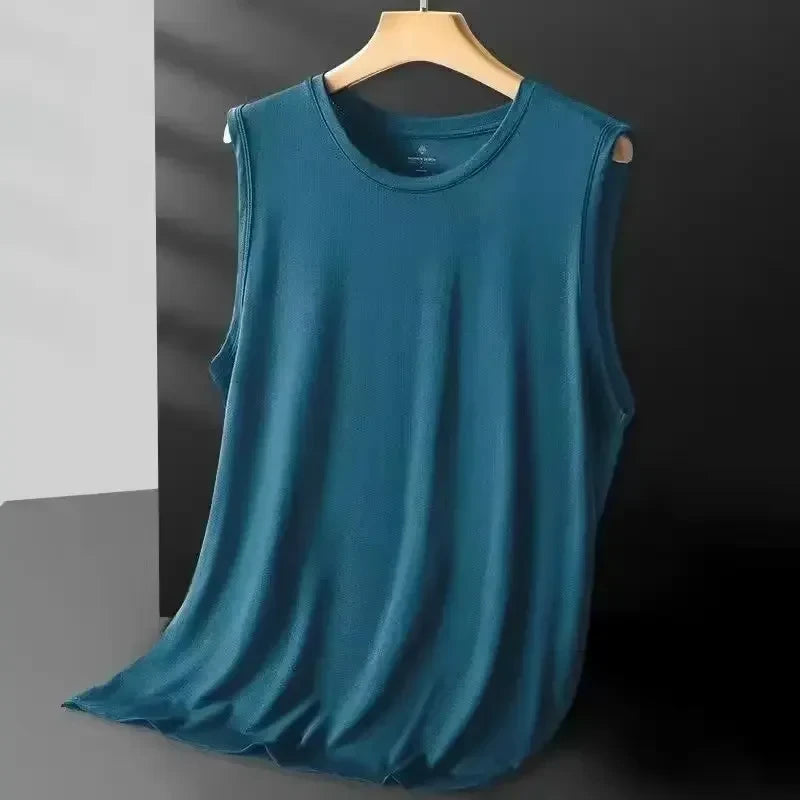 Ice Silk Mesh Tank Top