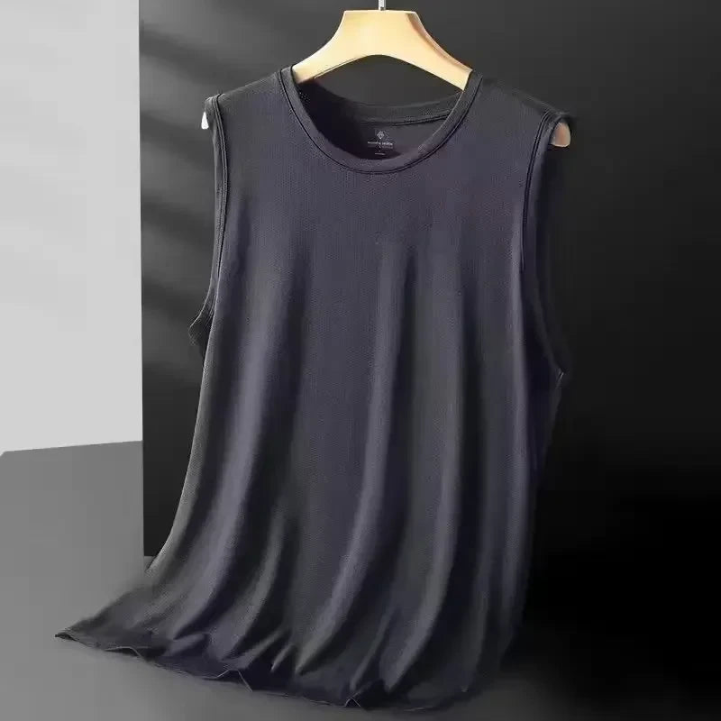 Ice Silk Mesh Tank Top