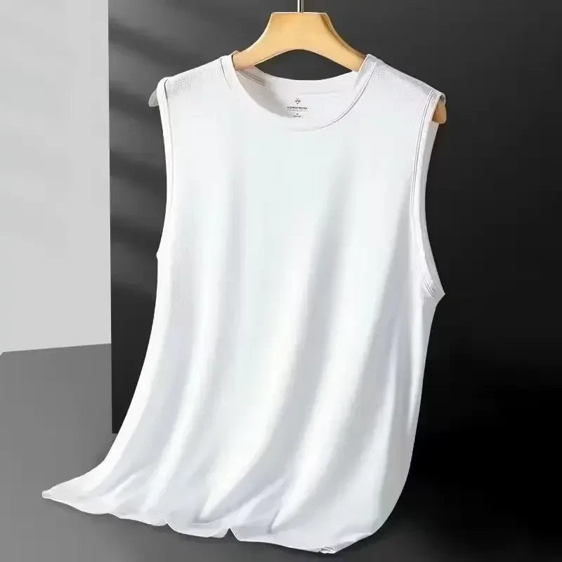 Ice Silk Mesh Tank Top