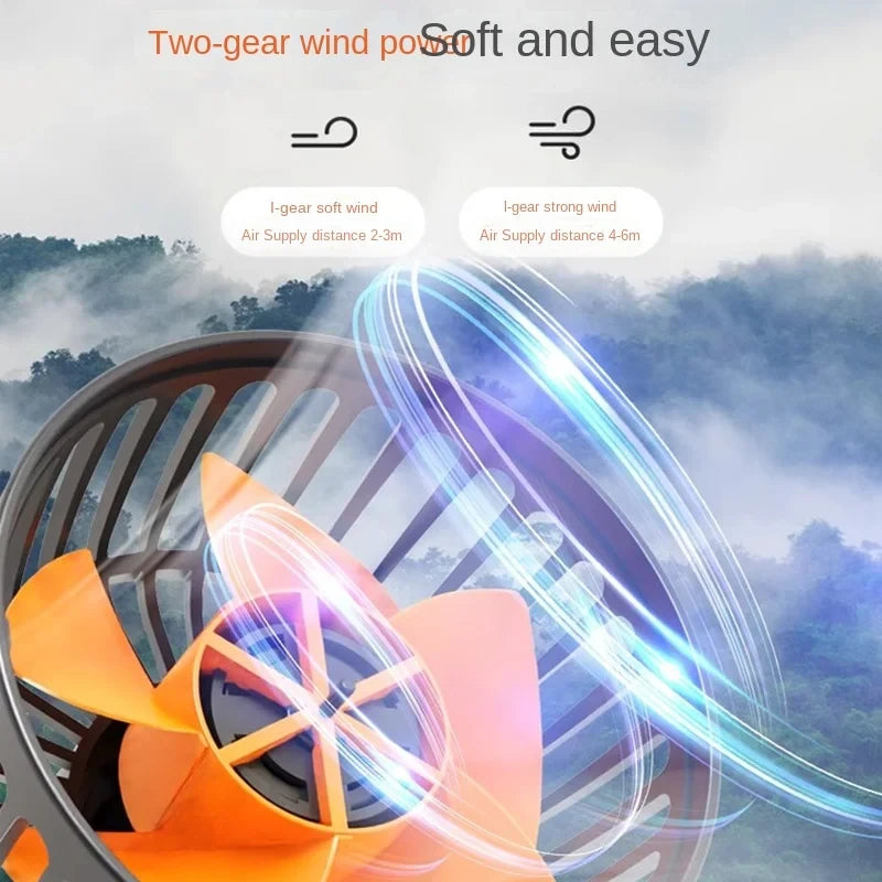 Adjustable Dual Head Car Fan
