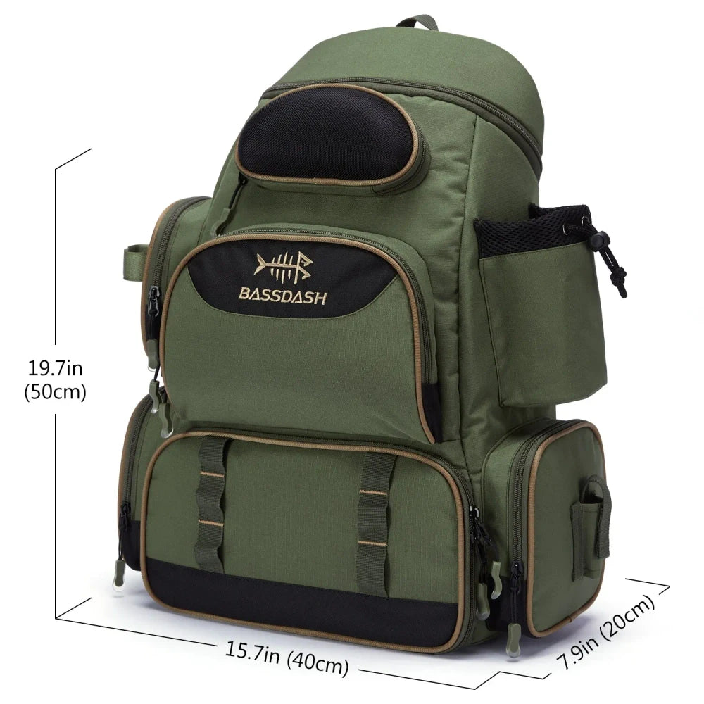 Tactical Fishing Tackle Backpack