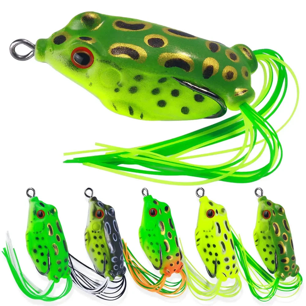 Soft Popper Frog Fishing Lure